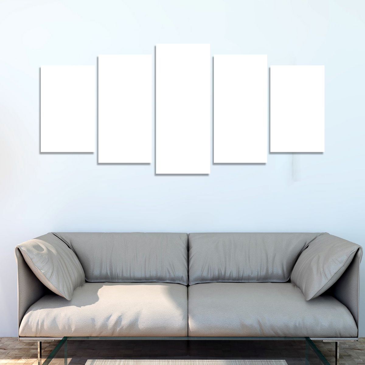 80x150cm 5 Panneaux Impression Photo Toile – Tableau Personnalisé